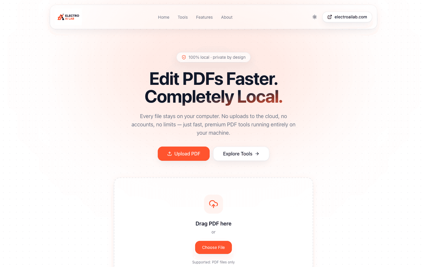 Electro AI Lab PDF Editor: Fast PDF Tools in One Product